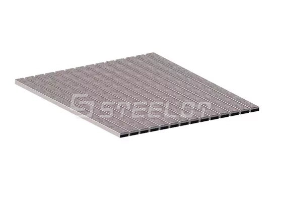 Алюминиевая решетка SteeGuard Стандарт 40 ворс