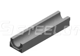 Лоток водоотводный бетонный SteePlus M DN150 H150
