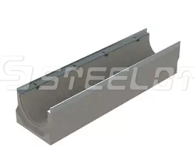 Лоток водоотводный бетонный SteePro M DN200 H205