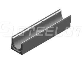 Бетонные водоотводные лотки SteePro DN160 каскад