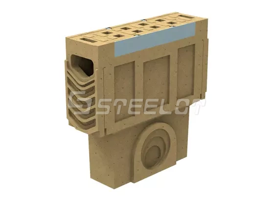 Пескоуловитель полимербетонный SteeBlock DN110 H620, кл. F900 (до H320)