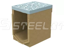 Моноблок полимербетонный ревизионный SteeBlock DN300 H560, кл. F900